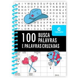 Livro Caça Palavras e Palavras Cruzadas Volume 1 - Culturama