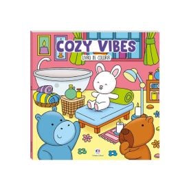 Livro Comfy Cozy Vibes Ciranda Cultural - Para Colorir
