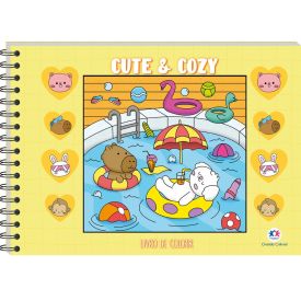 Livro Comfy Cute And Cozy Ciranda Cultural - Amarelo