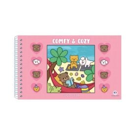 Livro De Colorir Comfy And Cozy Pink Ciranda Cultural - Rosa