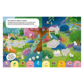 Livro Deus e Eu - Bíblia com Adesivos Brilhantes Ciranda Cultural