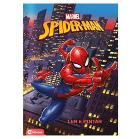Livro para Ler e Pintar Homem-Aranha Volume 2 Culturama