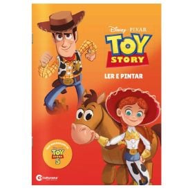 Livro para Ler e Pintar Toy Story Volume 1 Culturama