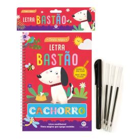 Livro Letra Bastão Caneta Mágica - Ciranda Cultural