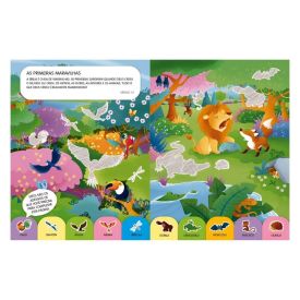 Livro Maravilhas de Deus - Bíblia com Adesivos Brilhantes Ciranda Cultural