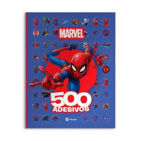 Livro 500 Adesivos Homem-Aranha Culturama - Marvel