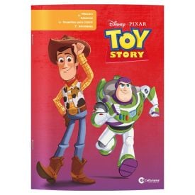 Livro Adesivos e Atividades com Máscara Toy Story Culturama
