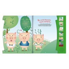 Livro Sonoro Os Três Porquinhos - Culturama