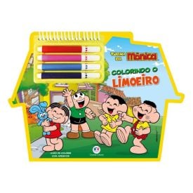 Livro Turma Da Mônica Colorindo O Limoeiro Ciranda Cultural - Para Colorir
