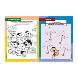 Livro Turma da Mônica Passatempos do Limoeiro - Ciranda Cultural