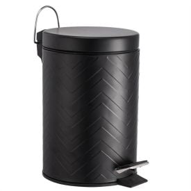 Lixeira Londres com Pedal Havan Casa 3 Litros - Preto