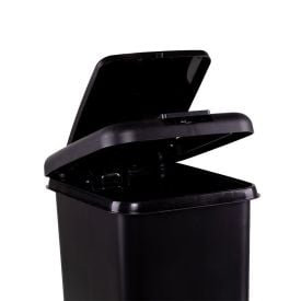 Lixeira Plástica com Pedal Havan Casa 10 Litros - Preto