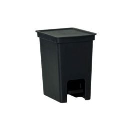 Lixeira Com Pedal Fly Paramount 5 Litros - Preto