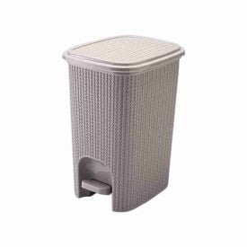 Lixeira Com Pedal Trama 12 Litros Plasutil - Fendi