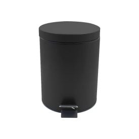 Lixeira com Pedal Viena Havan Casa 5 Litros - Preto 