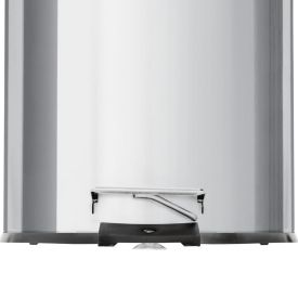 Lixeira Com Tampa E Pedal Brasil Tramontina 12 Litros - Aço Inox