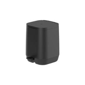 Lixeira De Pedal Aura 6L Ou - PRETO FECHADO