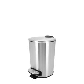 Lixeira Inox Com Pedal 5L Mimo Style