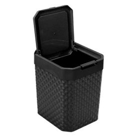 Lixeira Pia Rattan Com Tampa Click Arqplast -  5 Litros