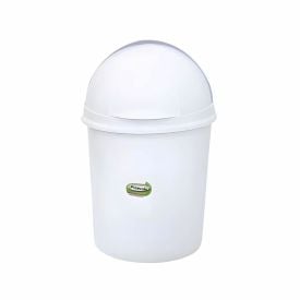 Lixeira Retrátil Plasvale 7,3 Litros - Branco
