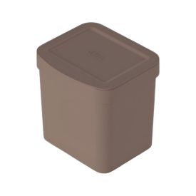 Lixeira Trium Ou 2,5 Litros - Marrom
