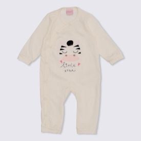 Macacão de Bebê Malha Little Star Yoyo Baby Off