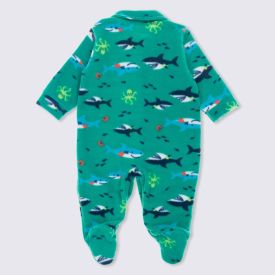 Macacão Recém Nascido Menino Soft Yoyo Baby Tubarao