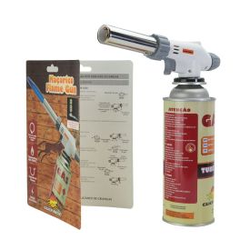 Mini Maçarico Com Gatilho Flame Gun Guepardo