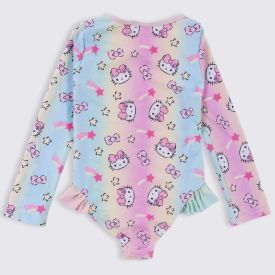 Maiô Infantil Hello Kitty 1 a 3 Anos Sanrio Rosa