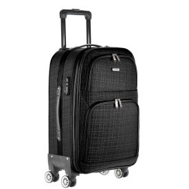 Mala de Bordo em Tecido Conexão 10Kg Tonin - Preto