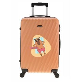 Mala de Bordo Rígida Capilovers Tonin - Laranja Capipraia