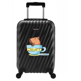 Mala de Bordo Rígida Capilovers Tonin - Preto Capicafé