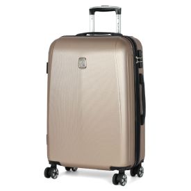 Mala De Viagem Grande Abs 360° Geneva Polo King - Champanhe