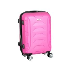 Mala de Bordo Abs 360° Flórida 10Kg Koss - Rosa