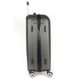 Mala de Bordo Abs 360° Geneva 10Kg Polo King - Grafite