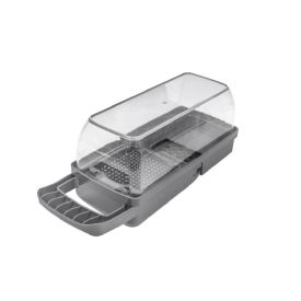 Cortador Multiuso Mandolin Havan Casa 11 Peças - Cinza