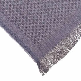 Manta para Sofá Decorativa 1,20X1,45 m Búzios Havan Casa - Prata