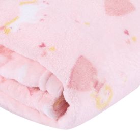 Manta De Bebê Microfibra 90X110 Cm Havan Baby 1 Peça - Princesa