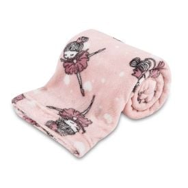 Manta De Bebe Microfibra 90X110 Cm Havan Baby 1 Pç - Bailarina