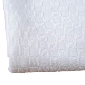 Manta De Tricô 80X100cm Havan Baby - Branco