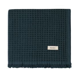 Manta Decorativa Denver 1,50X2,00 m 100% Algodão Karsten - Azul Petróleo