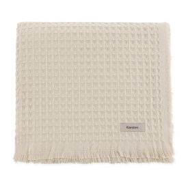 Manta Decorativa Denver 1,50X2,00 Karsten 100% Algodão - Areia