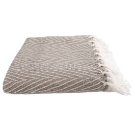 Manta Decorativa para Sofá Milano 1,20X1,50 m Havan Casa - Cinza