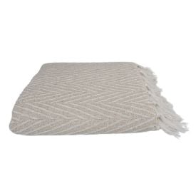 Manta Decorativa para Sofá Milano 1,20X1,50 m Havan Casa - Off White