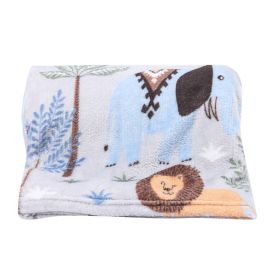 Manta Infantil 100% Poliéster Encantos Havan Kids - African Animals