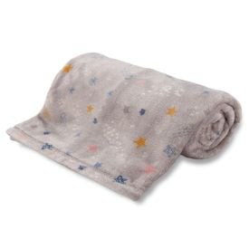 Manta Infantil 100% Poliéster Encantos Havan Kids - Aster Star Cinza