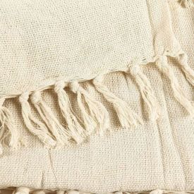 Manta Para Sofá Decorativa 1,40X1,90 M Monaco Havan Casa - Natural