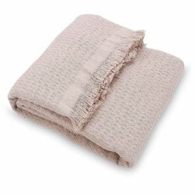 Manta para Sofá Decorativa 1,40X2,00 m Requinte Havan Casa - Amêndoa 