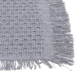 Manta para Sofá Ravena 1,40X1,20 m Havan Casa - Cinza Claro