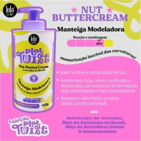 Manteiga Modeladora Plot Twist Lola - 480g